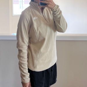 The North Face quarter zip fleece pullover